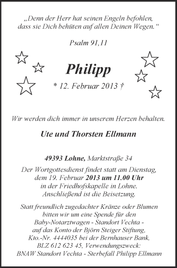 Anzeige von Philipp  von OM-Medien