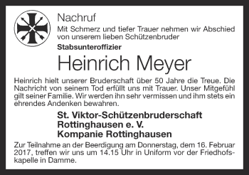 Anzeige von Heinrich Meyer von OM-Medien