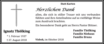 Anzeige von Ignatz Thölking von OM-Medien