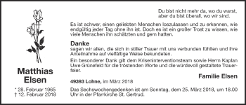 Anzeige von Matthias Elsen von OM-Medien