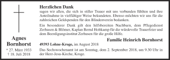 Anzeige von Agnes Bornhorst von OM-Medien
