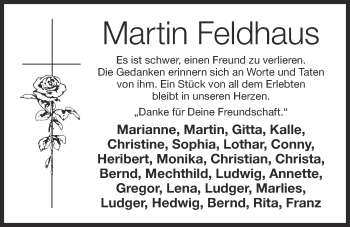 Anzeige von Martin Feldhaus von OM-Medien