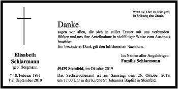 Anzeige von Elisabeth Schlarmann von OM-Medien