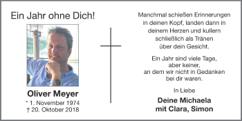 Anzeige von Oliver Meyer von OM-Medien