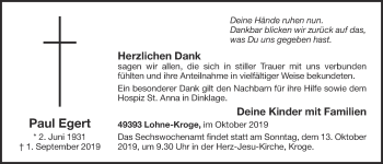 Anzeige von Paul Egert von OM-Medien