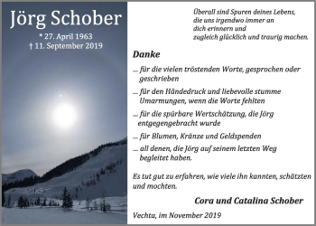 Anzeige von Jörg Schober von OM-Medien