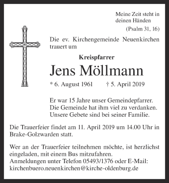 Anzeige von Jens Möllmann von OM-Medien