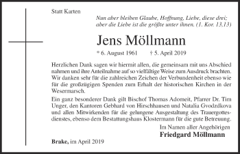 Anzeige von Jens Möllmann von OM-Medien