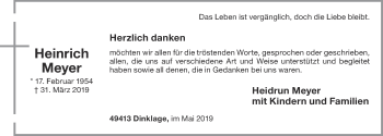 Anzeige von Heinrich Meyer von OM-Medien
