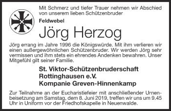 Anzeige von Jörg Herzog von OM-Medien