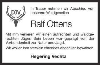 Anzeige von Ralf Ottens von OM-Medien