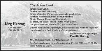 Anzeige von Jörg Herzog von OM-Medien