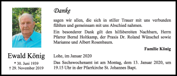 Anzeige von Ewald König von OM-Medien