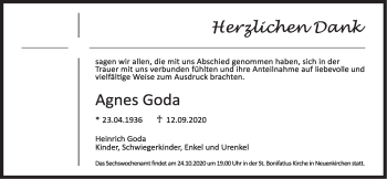 Anzeige von Agnes Goda von OM-Medien