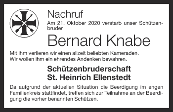 Anzeige von Bernard Knabe von OM-Medien