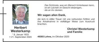 Anzeige von Heribert Westerkamp von OM-Medien