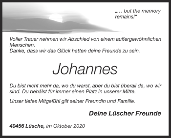 Anzeige von Johannes Diers von OM-Medien