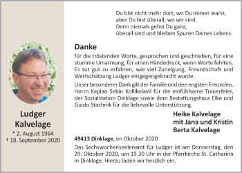 Anzeige von Ludger Kalvelage von OM-Medien