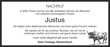 Anzeige von Justus Möller von OM-Medien