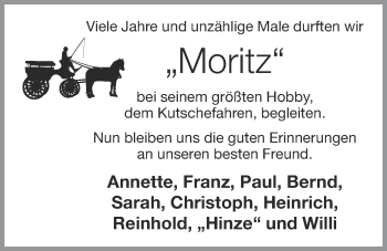 Anzeige von Karl-Heinz Pieper von OM-Medien