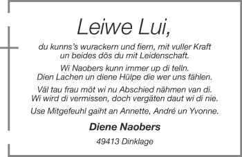 Anzeige von Ludger Arkenau von OM-Medien