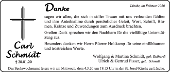 Anzeige von Carl Schmidt von OM-Medien