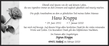 Anzeige von Hans Kruppa von OM-Medien