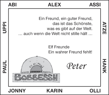 Anzeige von Peter Steinbrenner von OM-Medien