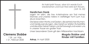 Anzeige von Clemens Stubbe von OM-Medien