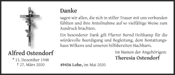 Anzeige von Alfred Ostendorf von OM-Medien