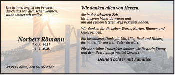 Anzeige von Norbert Römann von OM-Medien