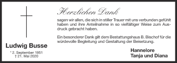 Anzeige von Ludwig Busse von OM-Medien