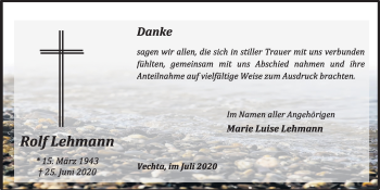 Anzeige von Rolf Lehmann von OM-Medien