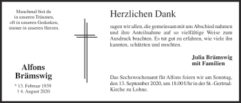 Anzeige von Alfons Brämswig von OM-Medien