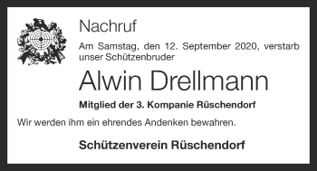 Anzeige von Alwin Drellmann von OM-Medien