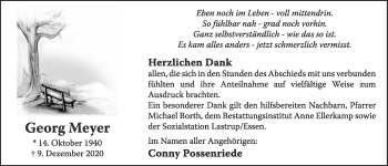 Anzeige von Georg Meyer von OM-Medien