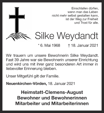 Anzeige von Silke Weydandt von OM-Medien