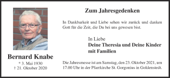 Anzeige von Bernard Knabe von OM-Medien