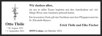 Anzeige von Otto Thöle von OM-Medien