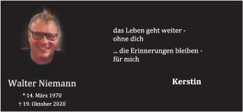 Anzeige von Walter Niemann von OM-Medien