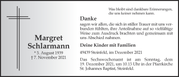 Anzeige von Margret Schlarmann von OM-Medien