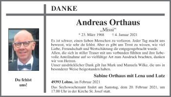 Anzeige von Andreas Orthaus von OM-Medien