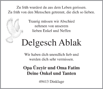 Anzeige von Delgesch Ablak von OM-Medien