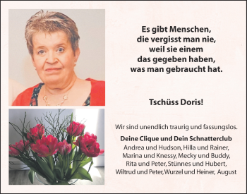 Anzeige von Doris Siefke von OM-Medien