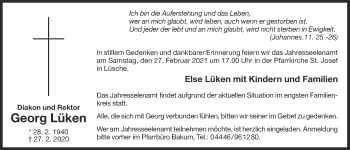 Anzeige von Georg Lüken von OM-Medien