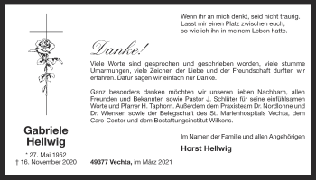 Anzeige von Gabriele Hellwig von OM-Medien