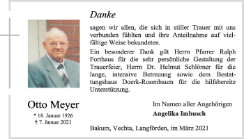 Anzeige von Otto Meyer von OM-Medien