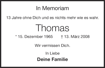 Anzeige von Thomas  von OM-Medien
