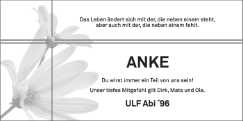 Anzeige von Anke Pohlmann von OM-Medien