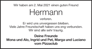 Anzeige von Hermann  von OM-Medien